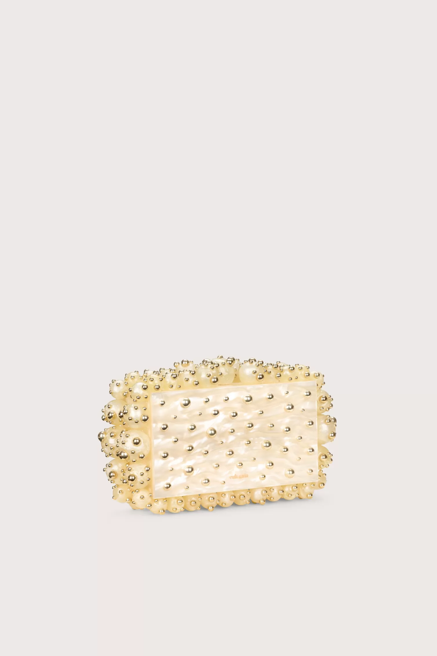 New EOS CLUTCH - STUDDED IVORY Clutches