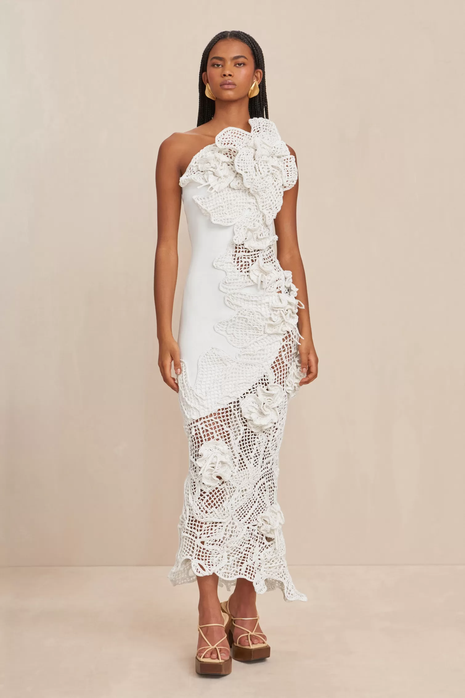 Cheap GALLA CROCHET GOWN - Gowns | Dresses