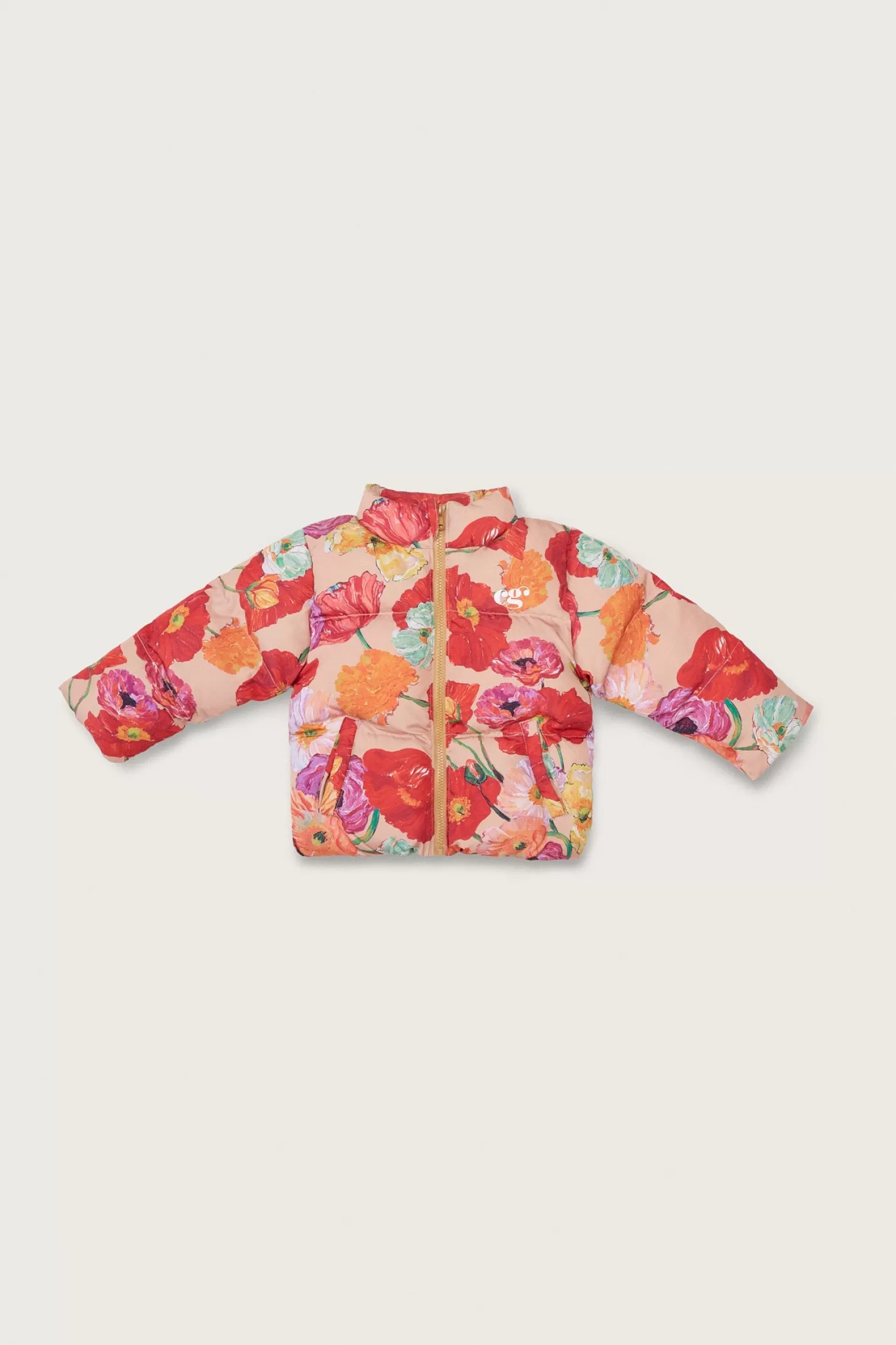 New POLINA KIDS PUFFER - PAINTED FLORAL Kids Kids